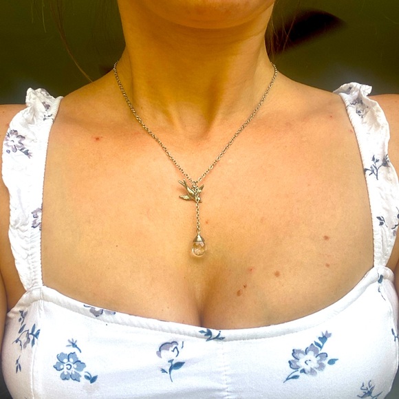 🌼 Cookie Lee Sparrow Necklace adjustable - Picture 2 of 10